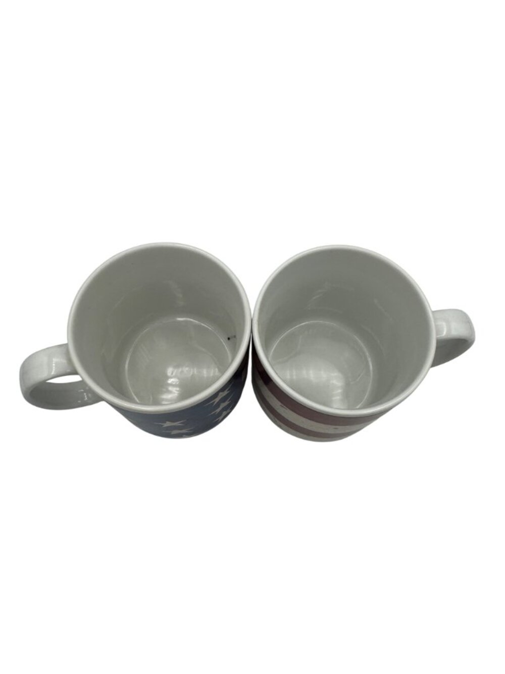 Warren Kimble Colonial American Flag Mugs Set Of 2 Microwave/Dishwasher Safe - Picture 2 of 4